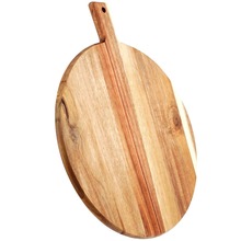 Deska drewniana do krojenia z uchwytem 40x33 cm