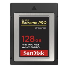 Extreme PRO CFexpress Card Type B, SDCFE 128GB, 1700MB/s R, 1200MB/s