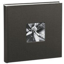 "Fine Art" Jumbo Album, 30x30 cm, 100 White Pages, black


