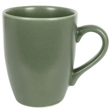 Kubek z uchem do picia kawy herbaty napojów ceramiczny zielony ALFA 350 ml