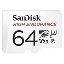 MICRO SD 64GB HIGH ENDURANCE MONITORING (microSD HC) 100MB/s C10,  5000h +S