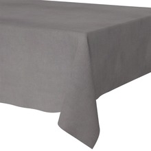 Obrus szary plamoodporny na stół prostokątny 150x220 cm