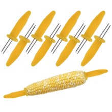 Uchwyt szpikulec do kolby kukurydzy widelec zestaw 8 sztuk