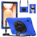 Etui do Samsung Galaxy Tab A11 Plus 10.9 2025 / A9 Plus - Pancerne z uchwytem i paskiem