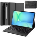 Etui z klawiaturą Bluetooth do Samsung Galaxy Tab S10 FE+ / FE Plus 13.1, czarne - ochronne