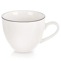 Filiżanka do espresso porcelanowa biała DECORA 100 ml