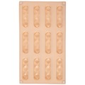 Forma do ciastek i pralin silikonowa beżowa 29,5x17x1,5 cm