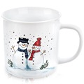 Kubek ceramiczny bałwan 470 ml