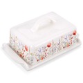 Maselniczka porcelanowa biała MAKI