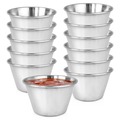Miseczka na sos dipówka stalowa 6 cm, 60 ml 12 szt.