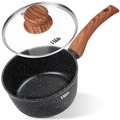 Rondel granitowy ze szklaną pokrywką GRANITICA WOOD 16 cm, 1,2 l
