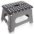 Schodek antypoślizgowy czarny 150 kg 32x25x22 cm