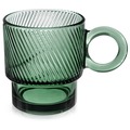 Szklanka do kawy i herbaty zielona VERDE 300 ml