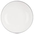 Talerz obiadowy głęboki porcelanowy biały DECORA 20 cm, 600 ml