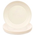 Talerze obiadowe płytkie plastikowe kremowe SANDY 23,5 cm 6 szt.