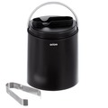 Wiaderko do lodu stalowe czarne BLACK 1,9 l