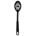 Łyżka cedzakowa czarna BLACKLINE 30,5 cm